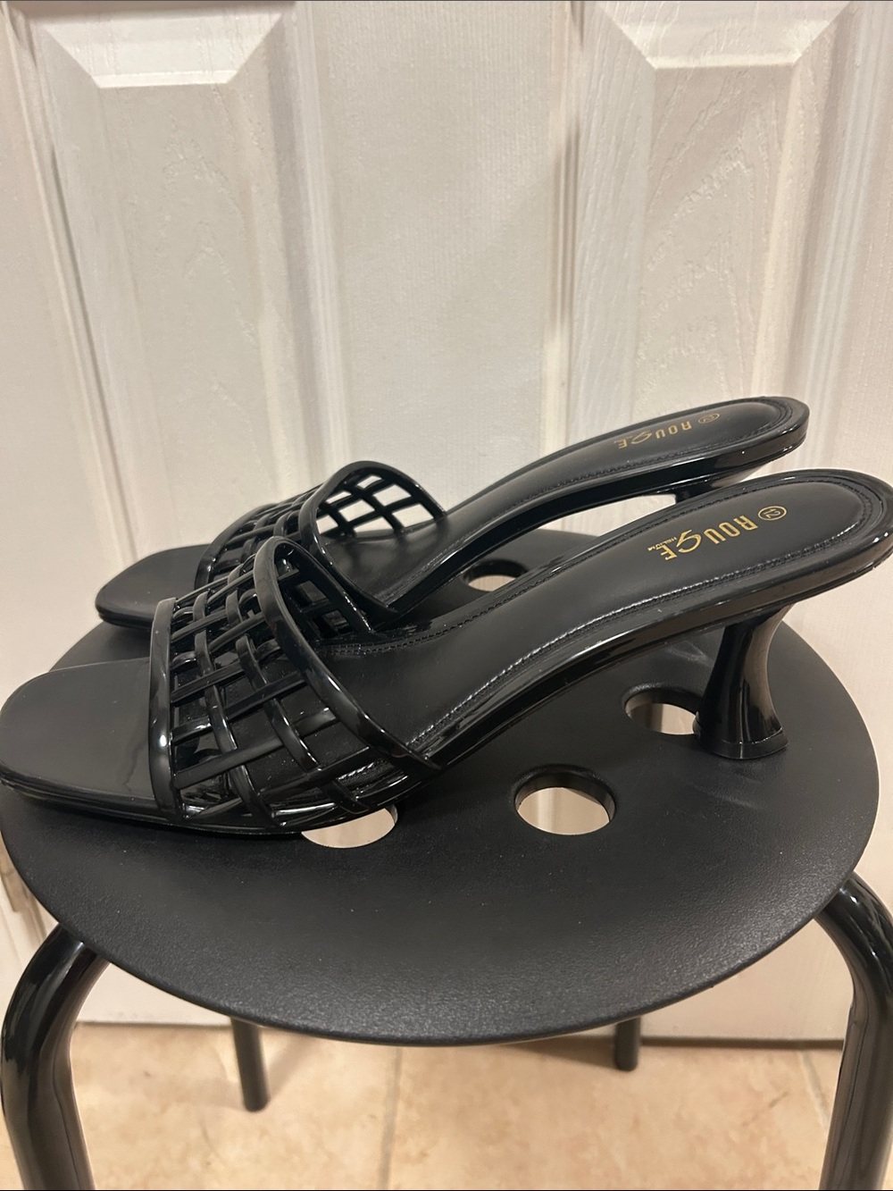 Jelly Heeled Slides Size 12